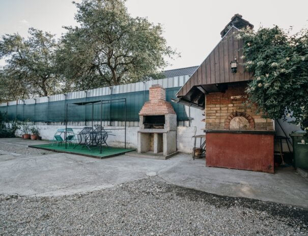 Casa Danei - Brașov - terasă și grătar