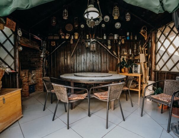 Casa Danei - Brașov - terasă și grătar